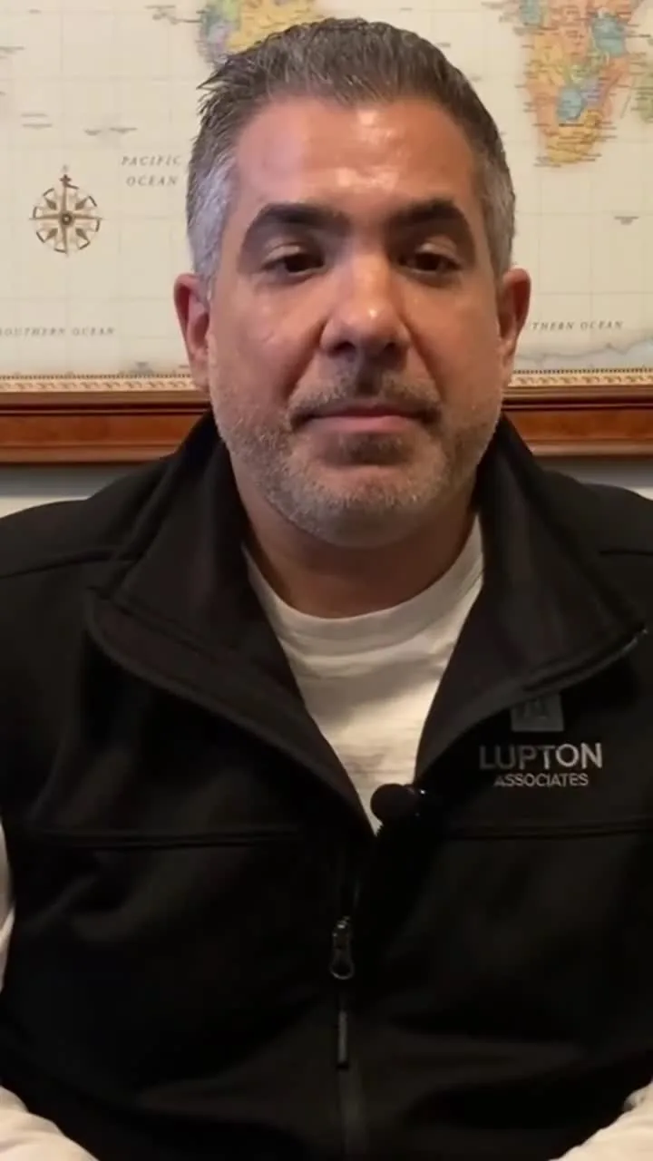 Joe Guadagnino speaking in a Lupton Associates video about design revisions and quote readiness