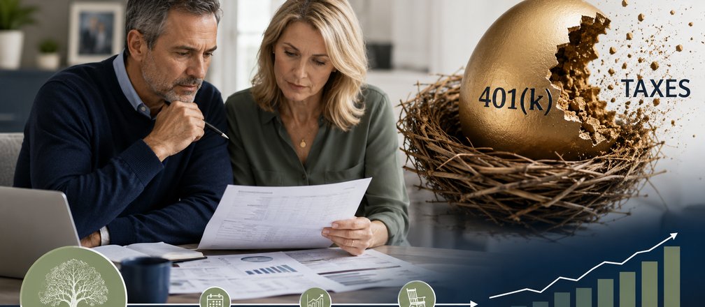 Retirement planning and 401(k) tax considerations